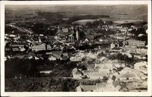 Ak Jindřichův Hradec Neuhaus Südböhmen, Gesamtansicht