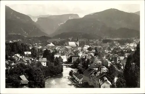 Ak Ischl Oberösterreich, Ortschaft an der Loser, Panorama