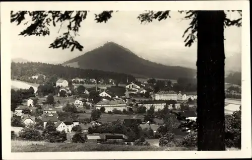 Ak Kamenický Šenov Steinschönau Region Reichenberg, Blick auf den Ort