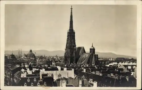 Ak Wien 1 Innere Stadt, Rund um den Stephansturm