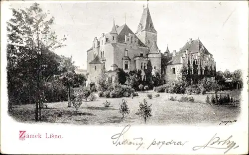 Ak Lisno Bystřice pod Hostýnem Bistritz am Hostein Region Zlin, Schloss
