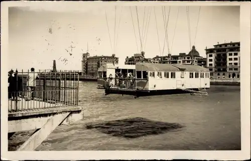 Ak Bilbao Baskenland, Barquilla-Fährbrücke von Vizcaya
