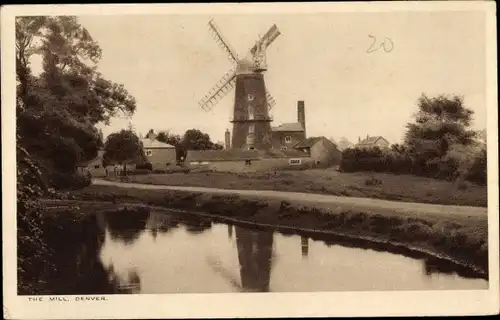 Ak Denver Norfolk England, The Mill