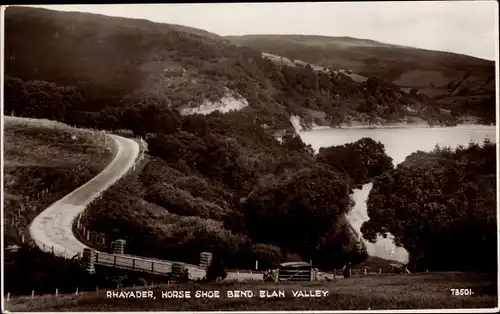 Ak Elan Village Wales, Rhayader, Horse Shoe Bend Elan Valley