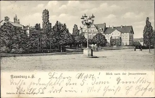 Ak Naumburg an der Saale, Jenaer Straße