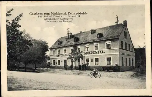 Ak Remse an der Mulde, Gasthaus zum Muldental