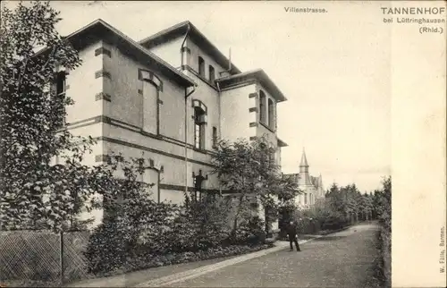 Ak Lüttringhausen Remscheid im Bergischen Land, Tannenhof, Villenstraße
