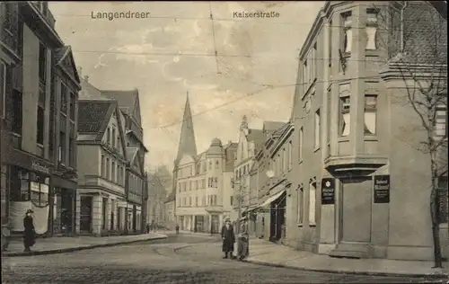 Ak Langendreer Bochum im Ruhrgebiet, Kaiserstraße