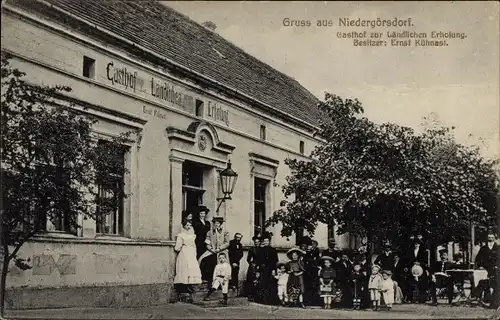 Ak Niedergörsdorf Brandenburg, Gasthof zur Ländlichen Erholung