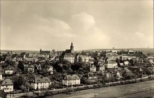 Ak Dippoldiswalde im Erzgebirge, Ortsansicht, Blick vom Westen