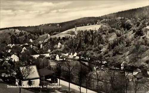 Ak Rechenberg Bienenmühle Erzgebirge, Ortsansicht