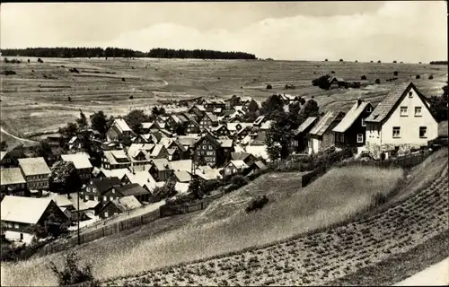 Ak Heubach Masserberg in Thüringen, Ortsansicht