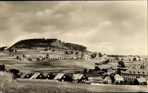 Ak Bärenstein Altenberg Erzgebirge, Ortsansicht