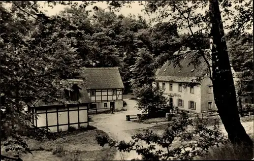 Ak Liegau Augustusbad Radeberg Sachsen, Grundmühle