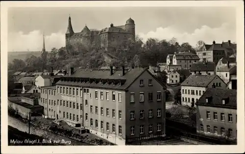 Ak Mylau Reichenbach im Vogtland, Burg