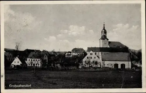 Ak Großwaltersdorf Eppendorf im Kreis Mittelsachsen, Kirche, Umgebung