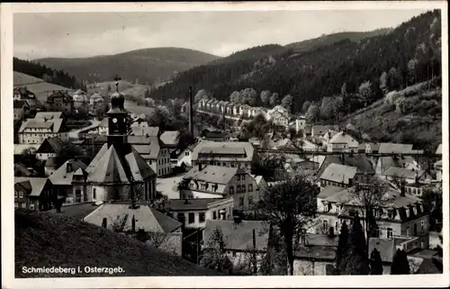 Ak Schmiedeberg Dippoldiswalde im Erzgebirge, Ortsansicht