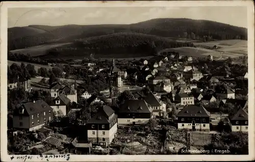 Ak Schmiedeberg Dippoldiswalde im Erzgebirge, Ortsansicht