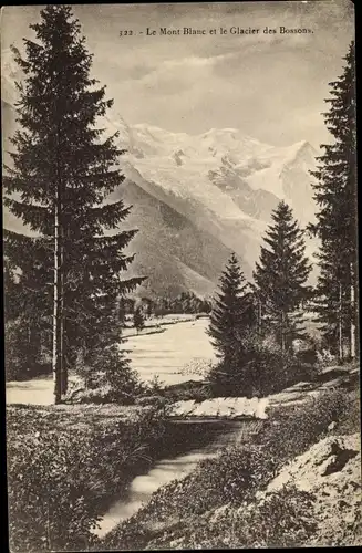 Ak Mont Blanc Haute Savoie, Bossons-Gletscher