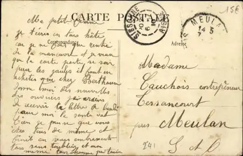 Ak Sissonne Aisne, Sissonne Camp, Target Manufacturing