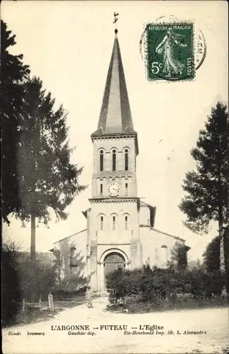 Ak Futeau Maas, Kirche