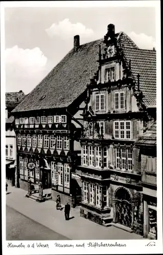 Ak Hameln an der Weser Niedersachsen, Museum, Stiftsherrenhaus