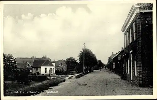 Ak Zuid Beijerland Zuid-Holland, Dorpstraat