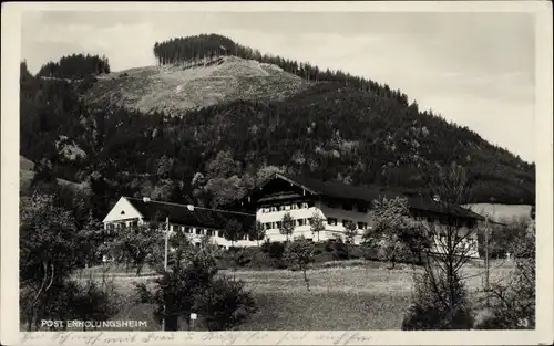 Ak Brannenburg in Oberbayern, Post Erholungsheim