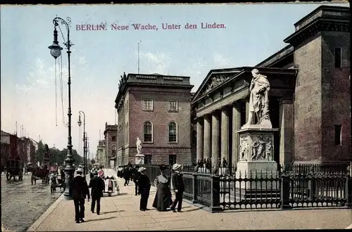 Ak Berlin Mitte, Unter den Linden, Neue Wache