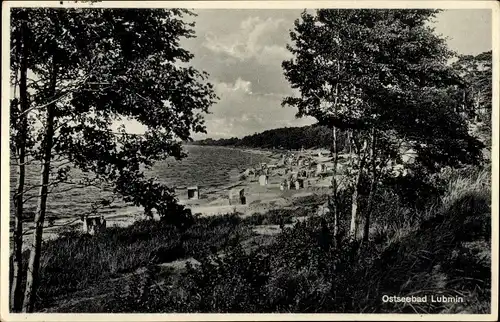 Ak Ostseebad Lubmin Vorpommern, Strand