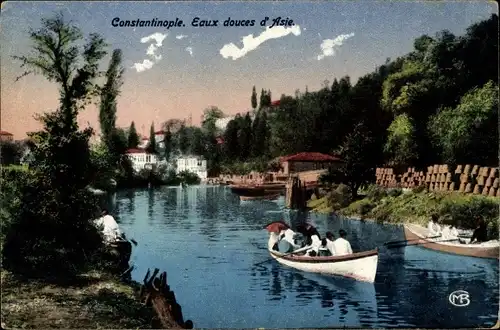 Ak Istanbul Konstantinopel Türkei, Süßwasser Asiens