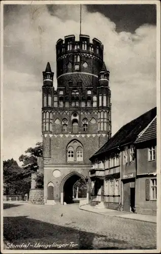 Ak Stendal in der Altmark, Uengelinger Tor