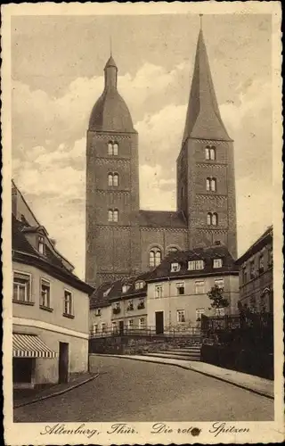 Ak Altenburg in Thüringen, Die roten Spitzen