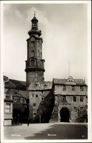 Ak Weimar in Thüringen, Schloss