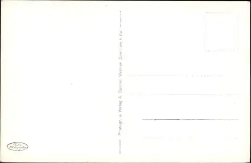 Ak Weimar in Thüringen, Schloss