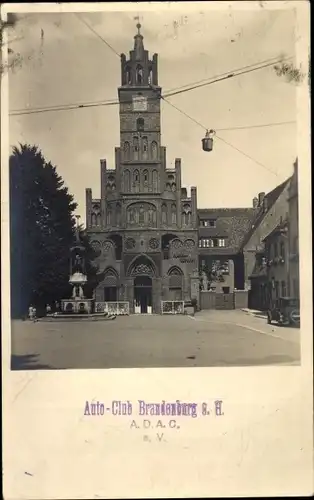 Ak Brandenburg an der Havel, Rathaus