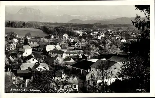 Ak Attnang Puchheim in Oberösterreich, Panorama