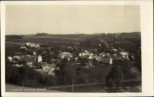 Ak Libštát Liebstadtl Region Reichenberg, Panorama