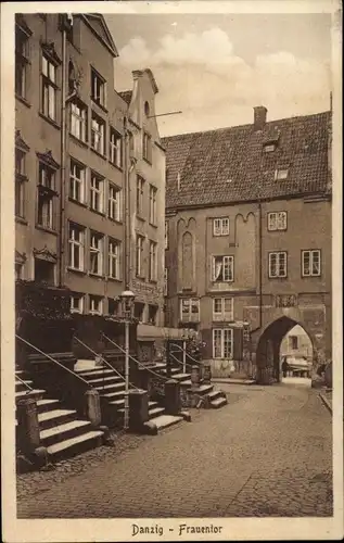 Ak Gdańsk Danzig, Frauentor