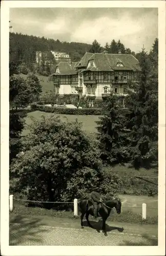 Ak Lazne Luhačovice Bad Luhatschowitz Region Zlin, Hotel Garni Jestřabí