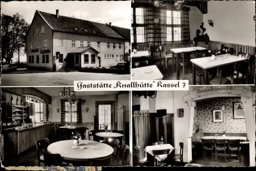 Ak Kassel Rengershausen, Gaststätte Knallhütte, Inneres