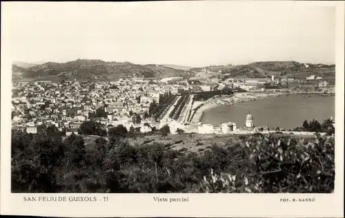 Ak Sant Feliu de Guíxols Katalonien, Panorama