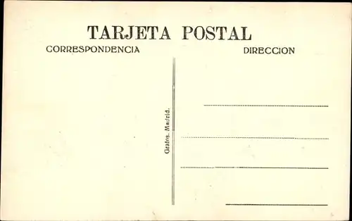 Ak Madrid Spanien, Rathaus