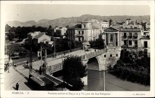 AK Stadt Murcia Spanien, Brücke