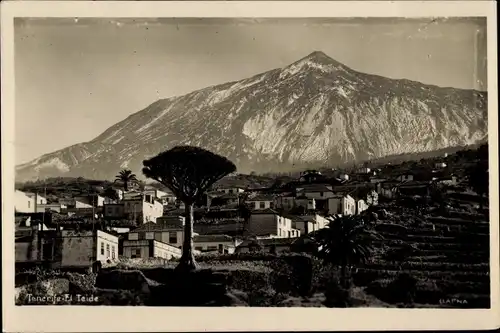 AK Teneriffa Teneriffa Kanarische Inseln Spanien, El Teide