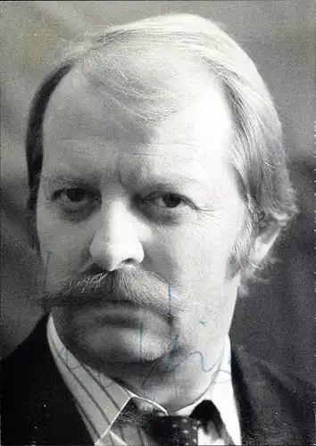 Ak Schauspieler Eberhard Feik, Portrait, Schimanski, Autogramm