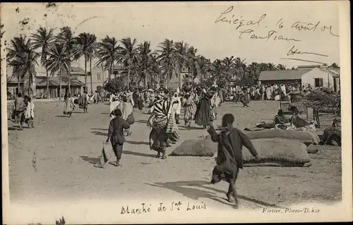 Ak Saint Louis Senegal, Marché