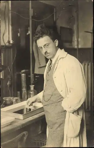 Foto Ak Ulm an der Donau Baden Württemberg, Portrait von einem Mann