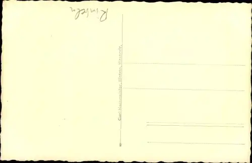 Foto Ak Rinteln an der Weser, Straßenpartie mit Kirche