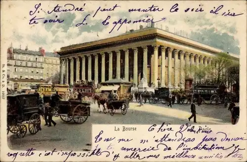 Ak Paris II, La Bourse